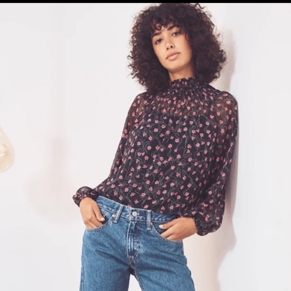 Elizabeth and James Sheer Blouse
